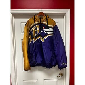 NFL Purple and Gold Puffer Jacket